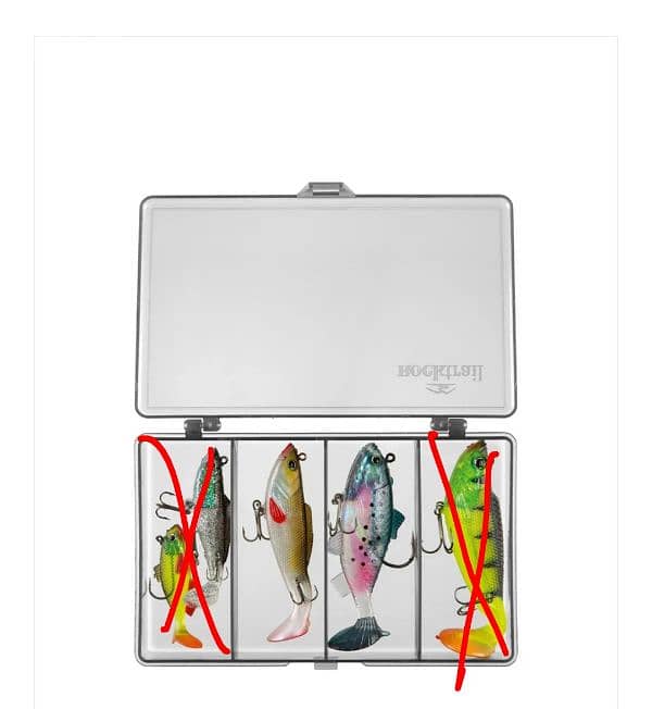 rocktrail fishing lure set , 2pc rest 1