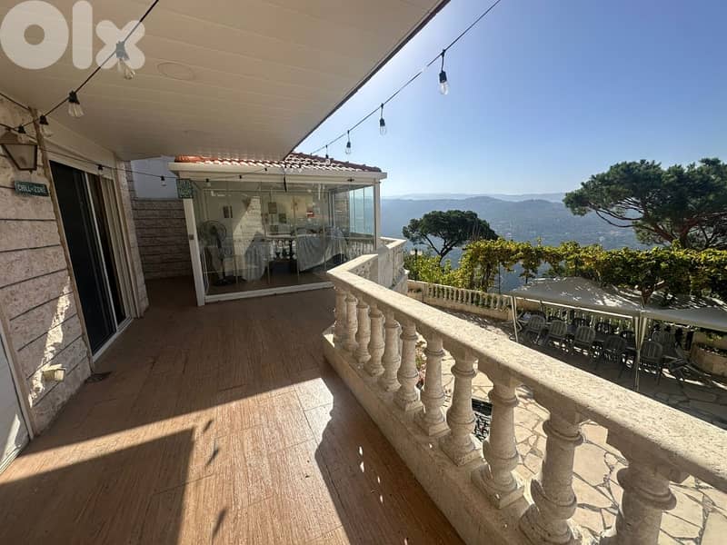 Prime Location Apartment For Sale In Broumana شقة للبيع في برومانا 0