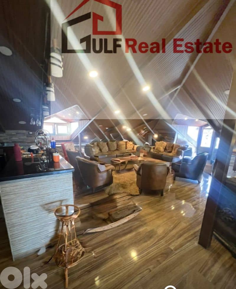 Rooftop Apartment for Sale in Ain El Jdeideh 0