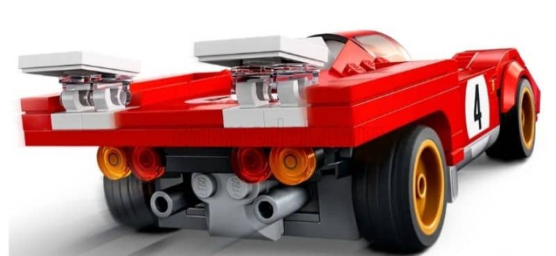 Ferrari 512M 1970 Lego Kit. 5