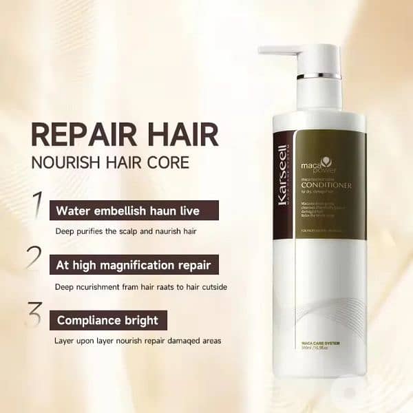 بكج مستحضرات كارسيل للعناية بالشعر ( اورجنال حصرا ) 3