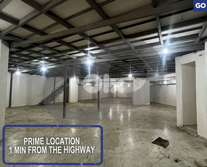 warehouse with an area of located in Kfarhbab Ghazir REF#GO126885 0