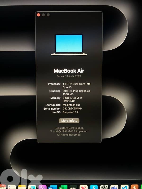 2020 Macbook Air Space Gray 9