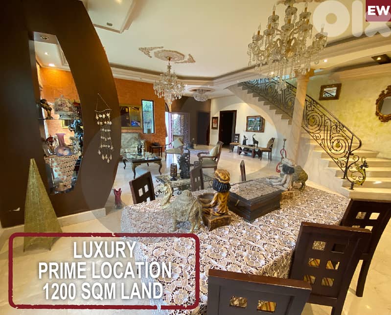 Luxury Villa on 1200 sqm Land in  Qabr Chamoun, BCHAMOUN REF#RO126829 0