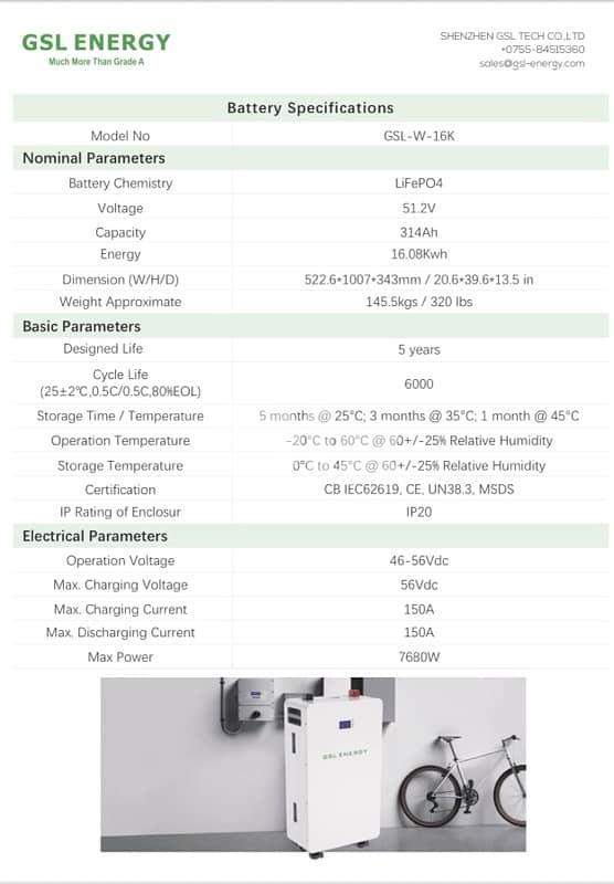 GSL-W-16K 1