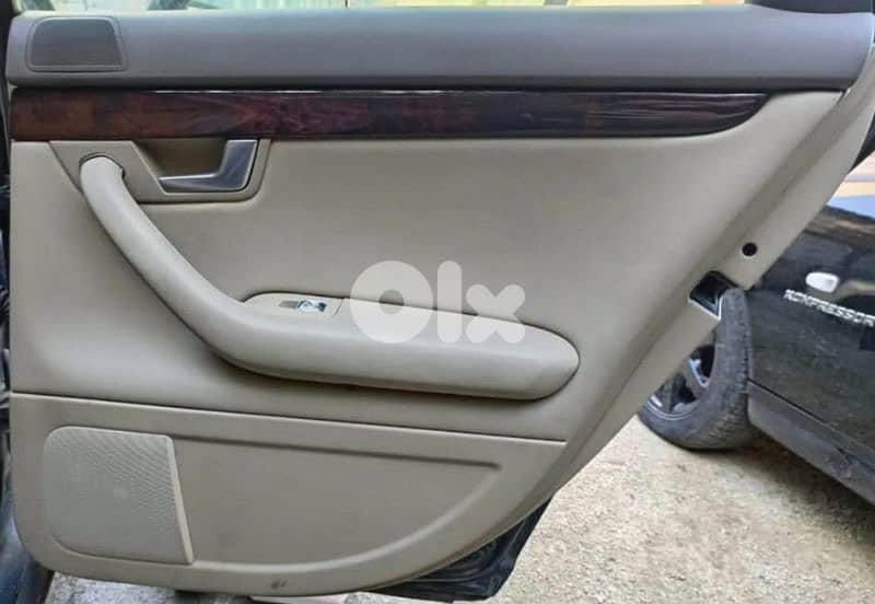 Leather seats/beige for audi a4 2003 فرش داخلية كاملة لون بيج 15