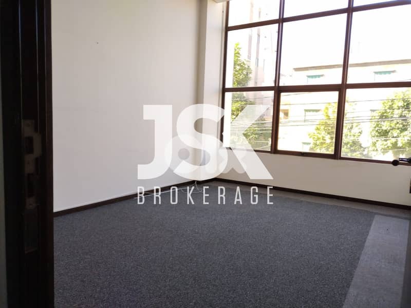 L19357 - 250 SQM Spacious Office For Rent in Zouk Mikael 0