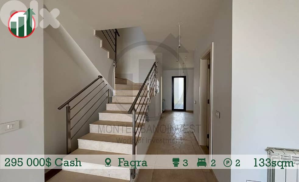 BRAND NEW DUPLEX CHALET FOR SALE IN Faqra!!! 4