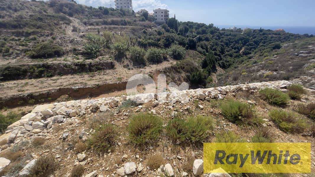RWB302CA - Land For Sale In Eddeh Jbeil with Sea and Mountain view 1