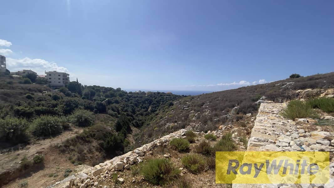 RWB302CA - Land For Sale In Eddeh Jbeil with Sea and Mountain view 2