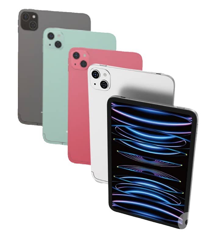 MODIO TABLET M41 10" 16Gb Ram 1Tb Storage 5G Dual SIM Grey Red Green 2