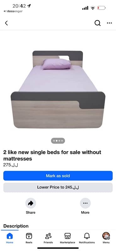 2 italian single bedframes from matta gallery