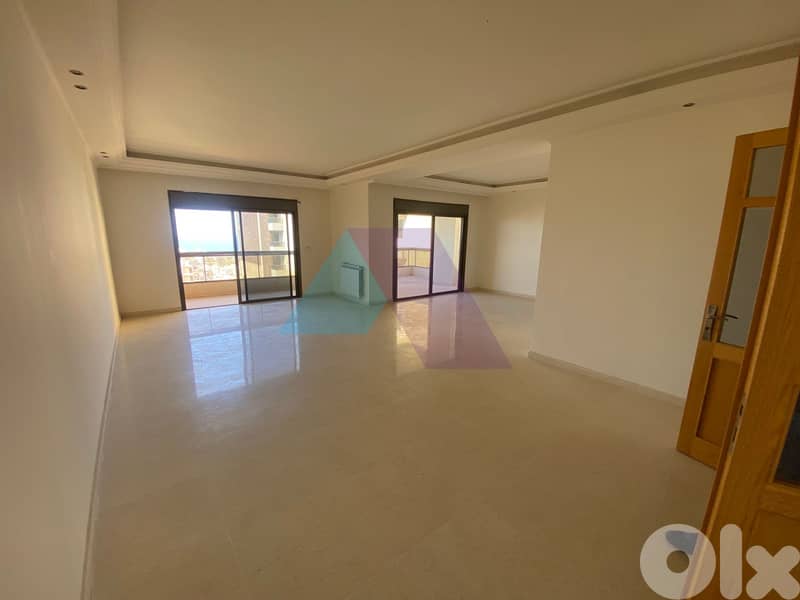 3 bedroom apartment+sea/mountain view 4sale in Ghadirشقة للبيع في غدير 0