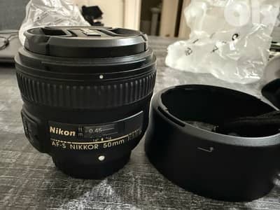 Nikkor 50mm f1.8 Camera lens