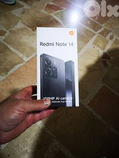 Xaomi Redmi Note 14 ( 16 Gb Ram and 256 GB Memory) used one month only