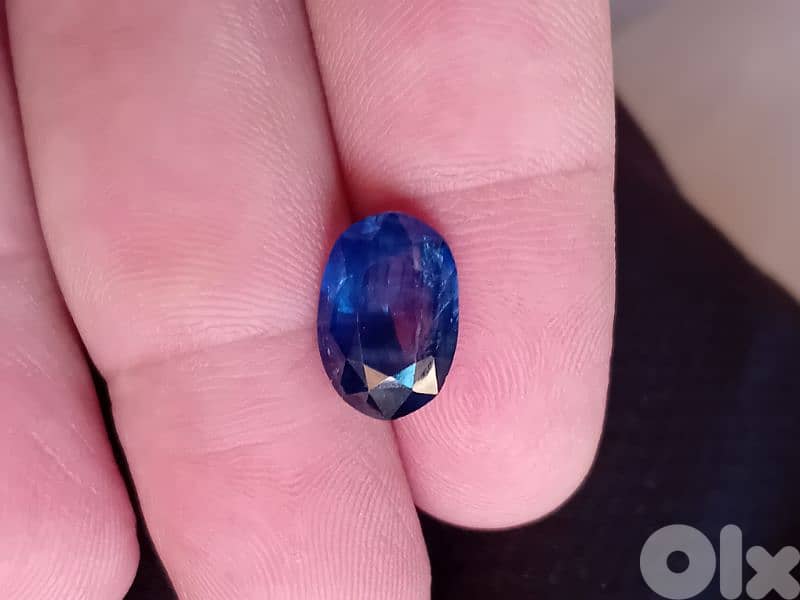 natural sapphire 6.29 ct. 1500$ total 2