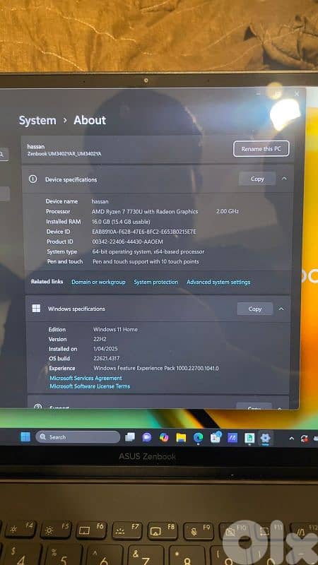 new never used laptop 8