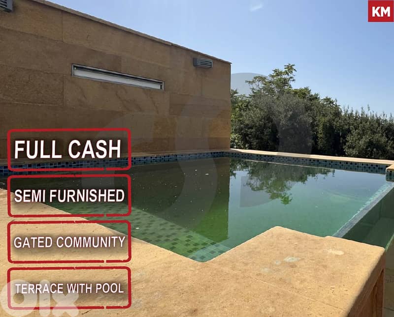semi furnished, Prime location, Full cash , adma/أدما  REF#KM126801 0