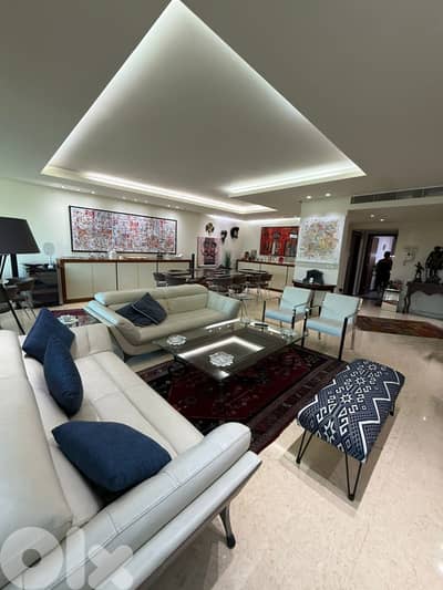HIGH-END APARTMENT FOR SALE IN HAZMIEH, 4 MASTER BEDROOMS, (HA-500)
