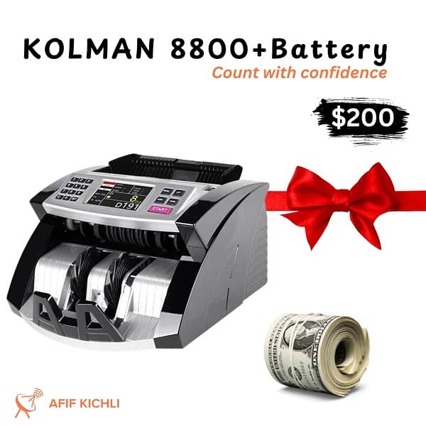 Kolman Money Counters USD EURO LBP 1