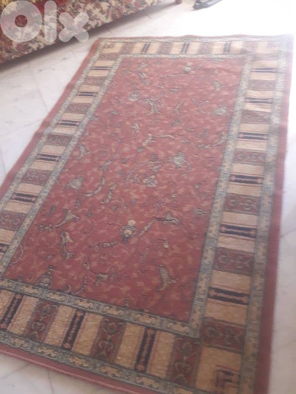 195 /126 سجادة حالتها ممتازة 1