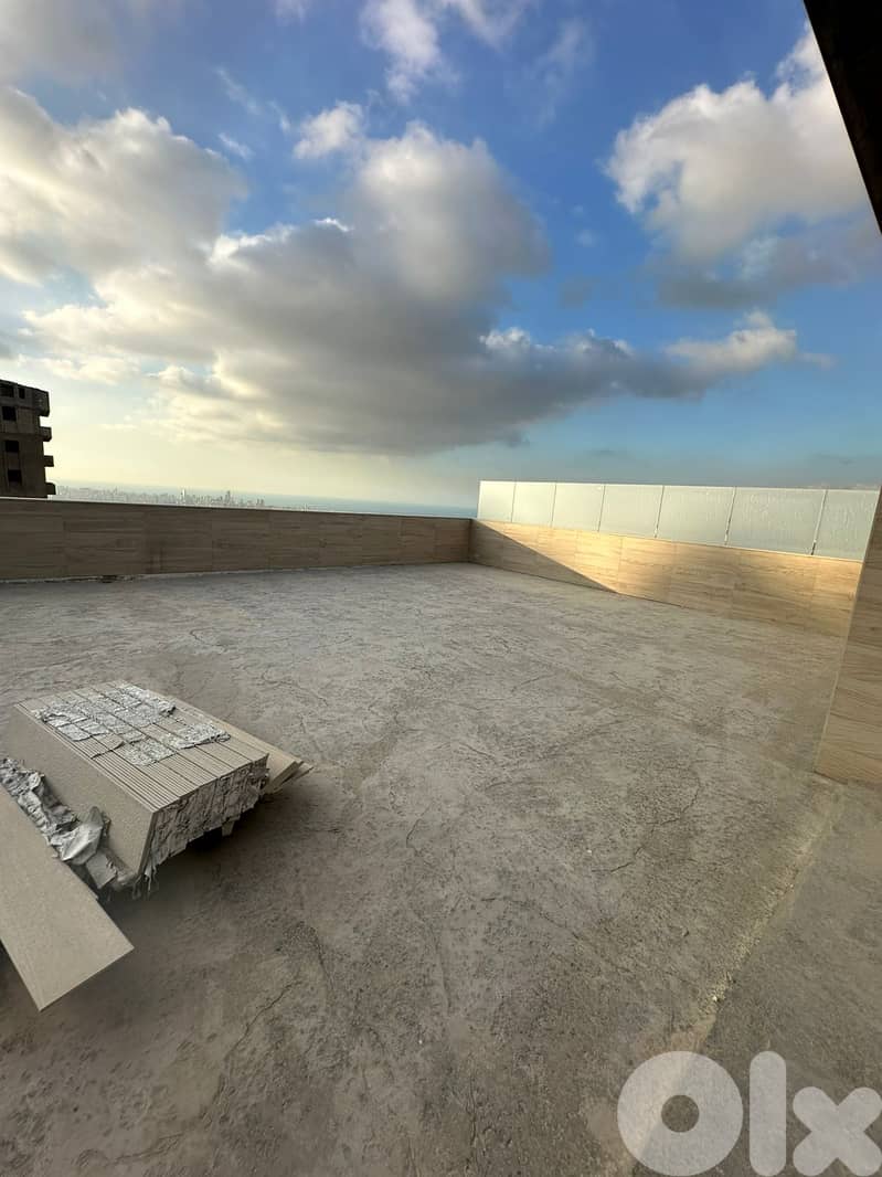 OPEN VIEW APARTMENT FOR RENT IN BAABDA PRIME WITH TERRACE, (BAR-249) 0