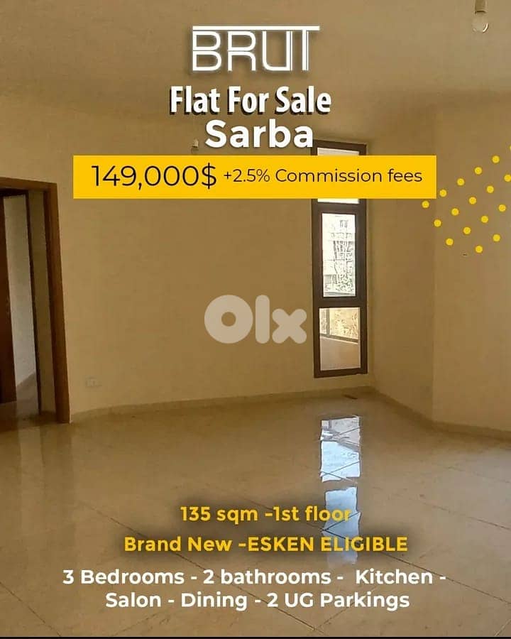 Brand new apartments for sale in sarba -Esken eligible 0