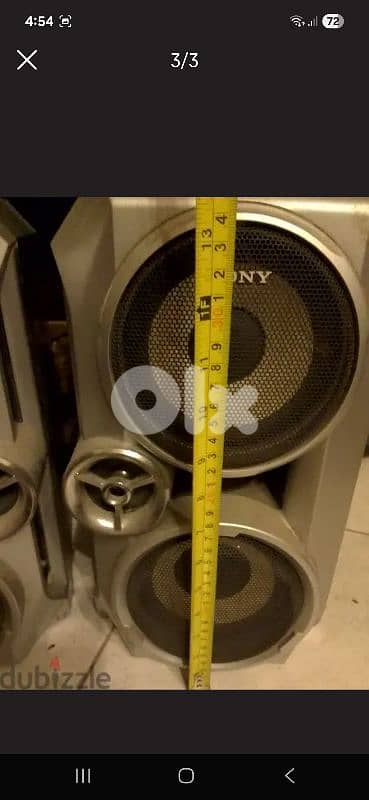 2 Speakers system Sony 1
