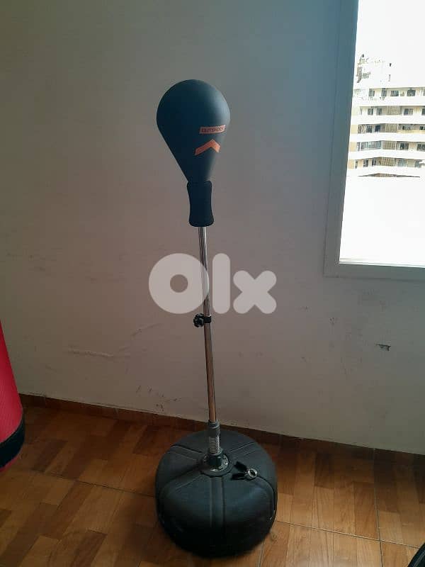 punching bag + boxing ball with a stand 1