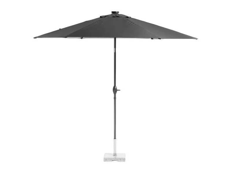 livarno home parasol with solar led light 1