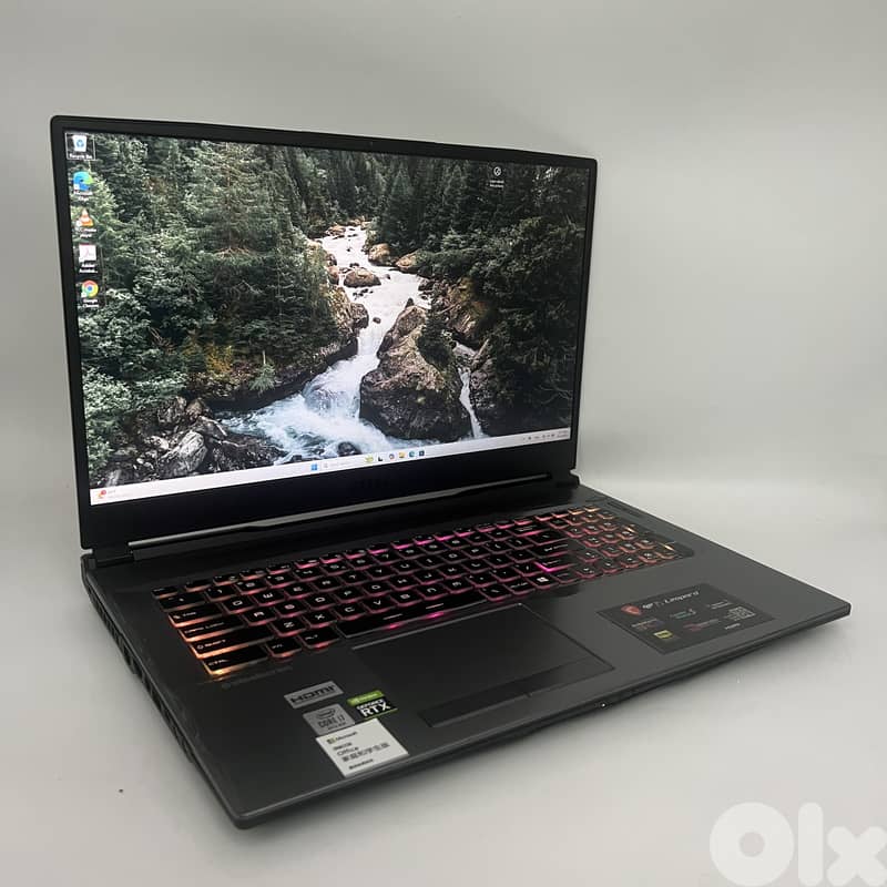 5963 Used Gaming Laptop MSI Leopard Intel Core i7 10750H 10th Gen 0