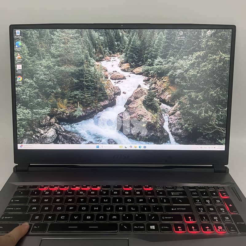 5963 Used Gaming Laptop MSI Leopard Intel Core i7 10750H 10th Gen 1