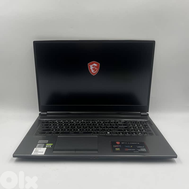 5963 Used Gaming Laptop MSI Leopard Intel Core i7 10750H 10th Gen 3