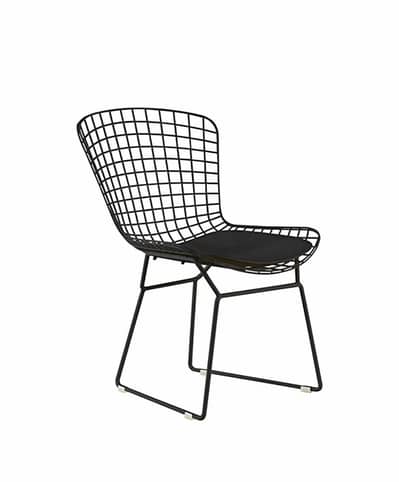 Metal wire chair