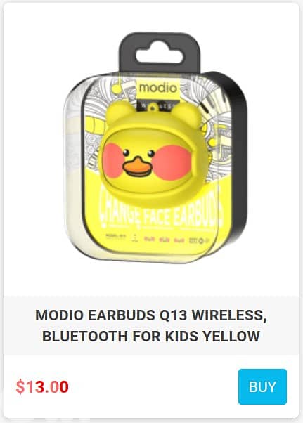 MODIO EARBUDS NOISE CANCELLATION BLUETOOTH WIRELESS 6