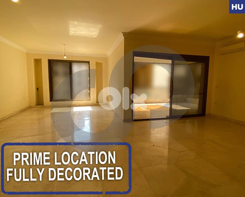 Prime Location, Fully Decorated, beirut, jnah/الجناح   REF#HU126950 0