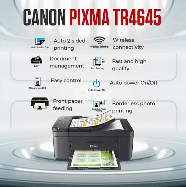 canon pixa tr4645+1xl black cartridge 0