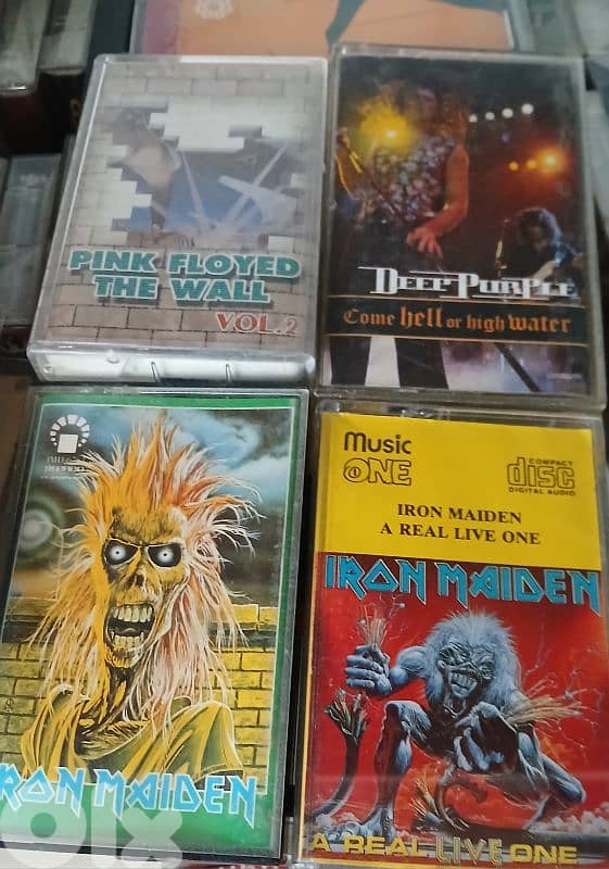 iron maiden / deep purple  - cassette 0