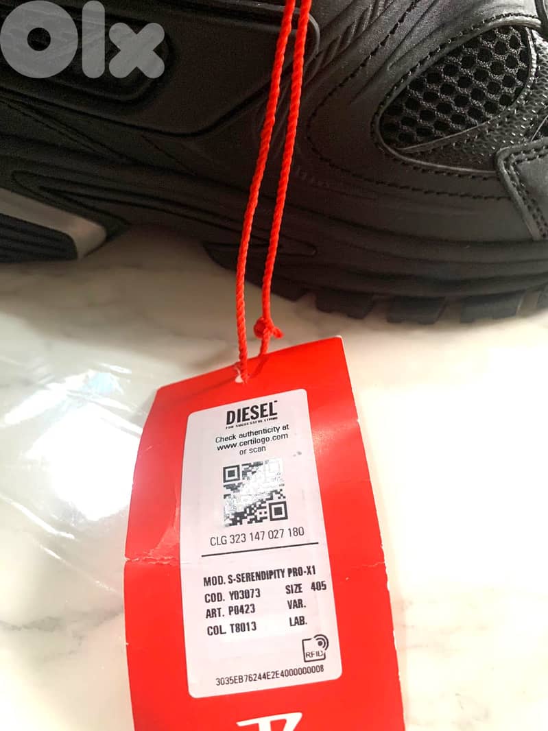 Diesel - S-Serendipity Pro-X1 panelled sneakers-  size: 40.5 19