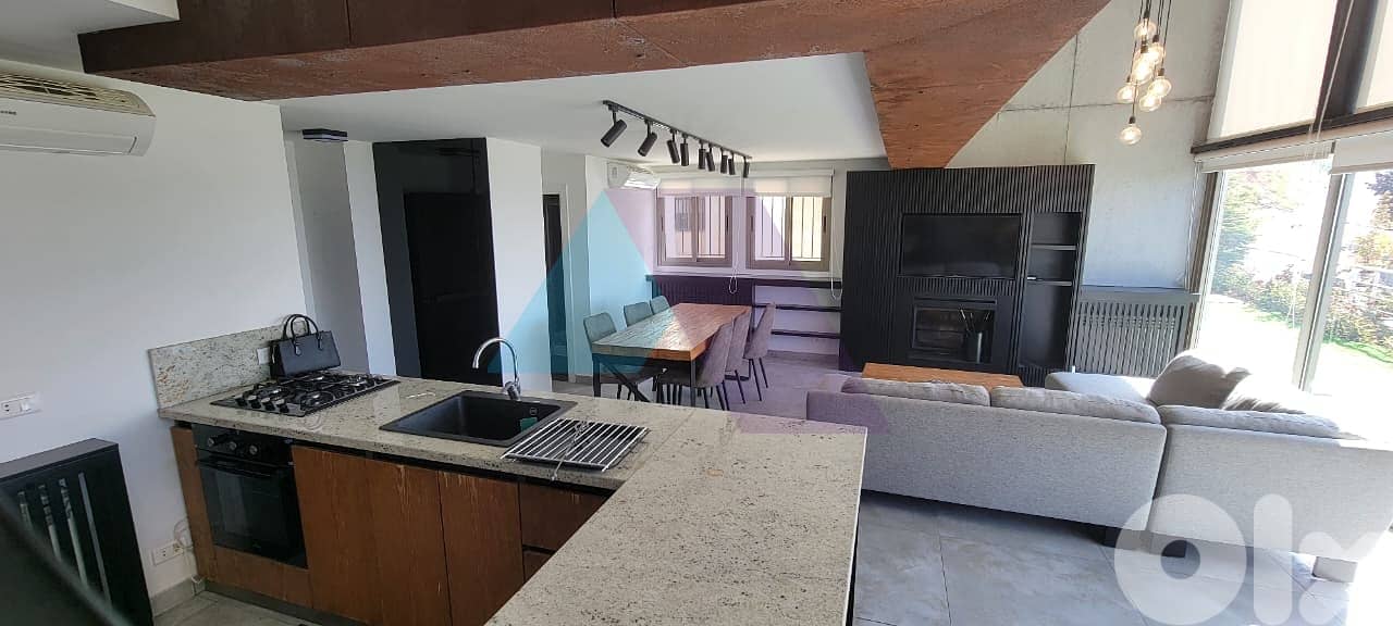 3 bedroom Furnished Duplex Chalet+Pool 4rent in Fakra - شاليه في فقرا 0