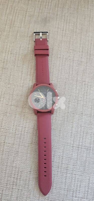 Armani Exchange AX7125 – Brand New – Red Silicone 3