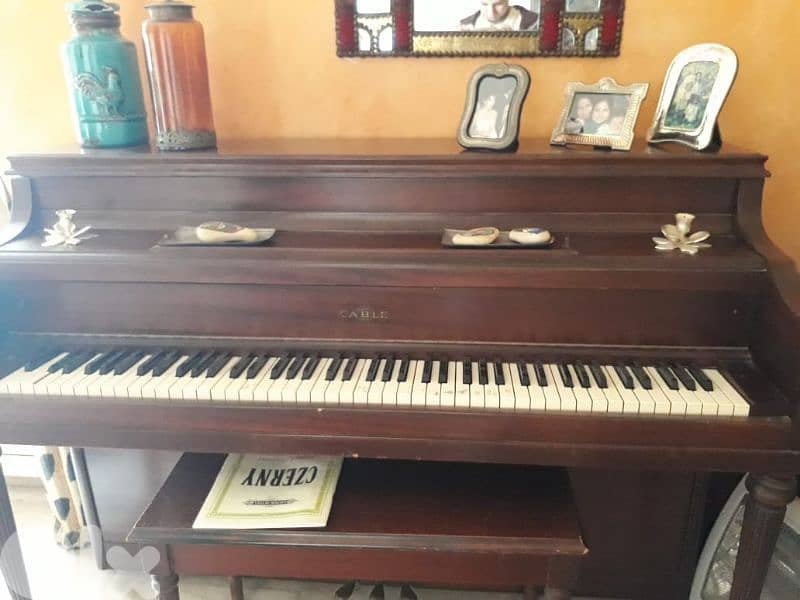 used piano, American brand "Cable" 1