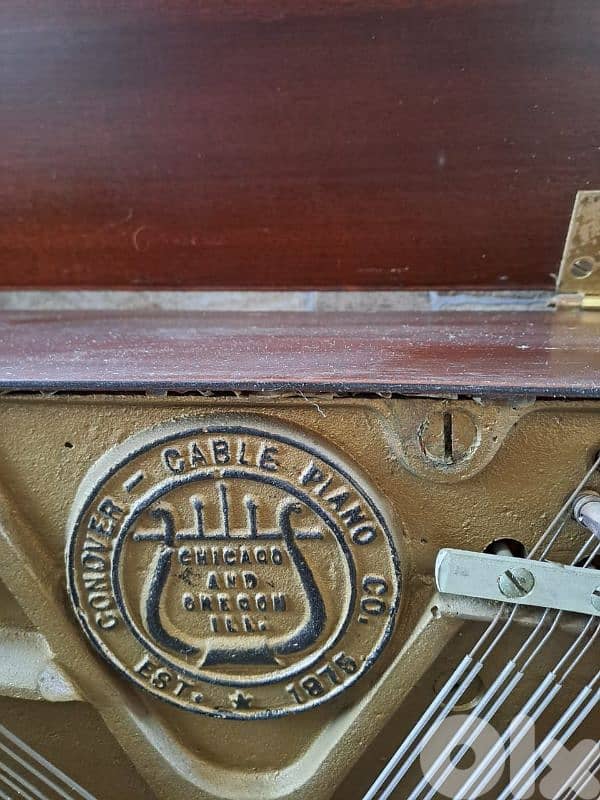 used piano, American brand "Cable" 2