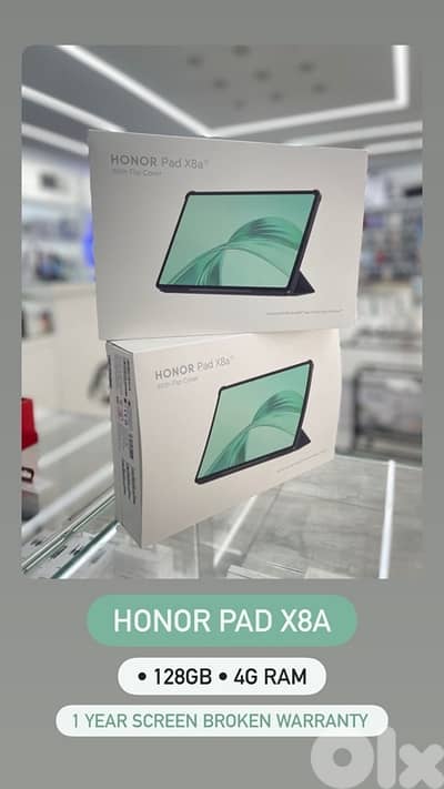 honor pad x8 A