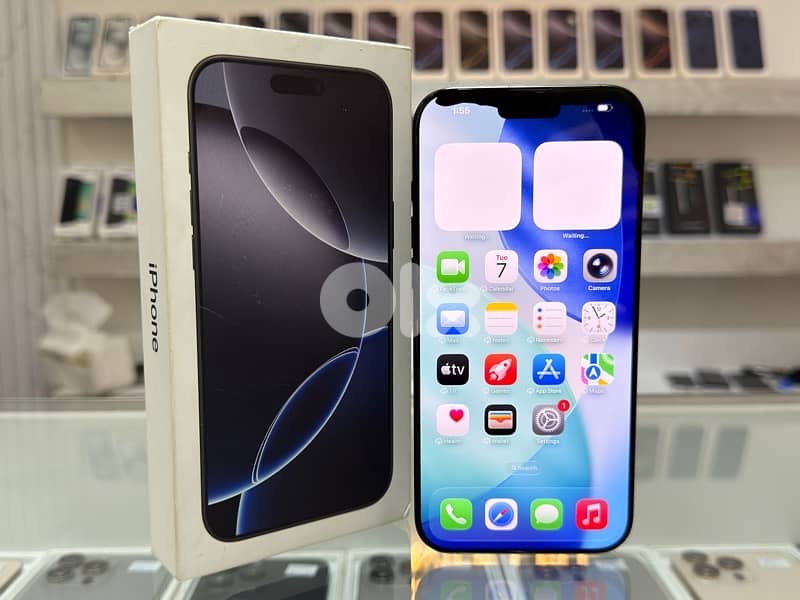 iPhone 16 Pro Max 512Gb Clean Condition Black On Top Screen 1