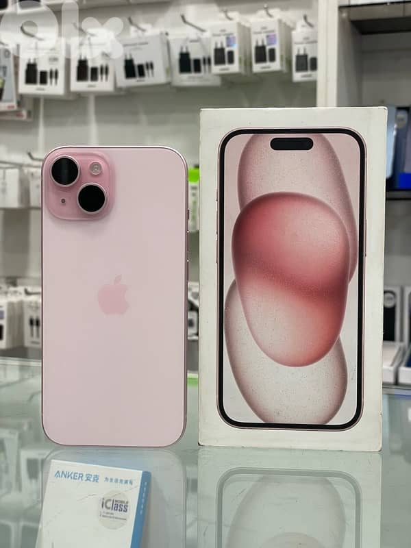 Iphone  15 256GB like new zero scratch battery 91% 0
