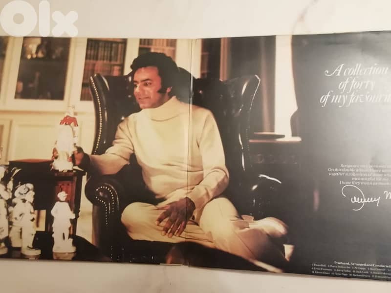 Johnny Mathis – The Mathis Collection (40 Of My Favourite Songs) vinyl 1