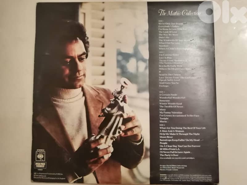 Johnny Mathis – The Mathis Collection (40 Of My Favourite Songs) vinyl 2