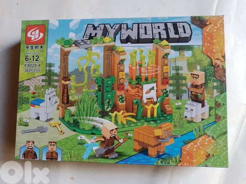 282 my world mine craft building blocks 0