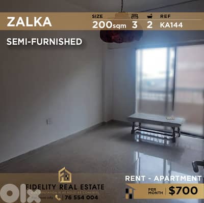 Apartment for rent in Zalka KA144